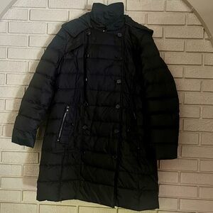 Sam Edelman Down Puffer Jacket Coat Black Size XL